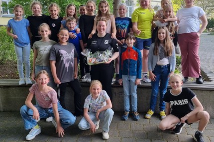 Abschlussfeier der E-Jugend weiblich
