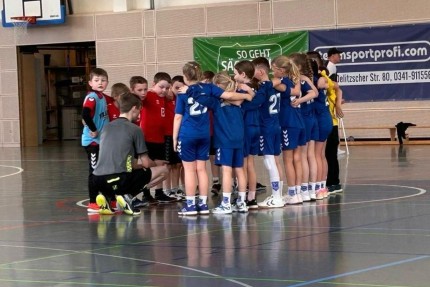 Minis bei Lok Leipzig zu Gast